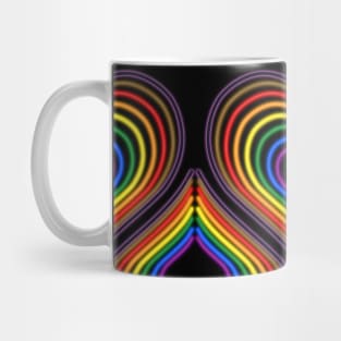 POC Inclusive Pride Neon Light Hearts Mug